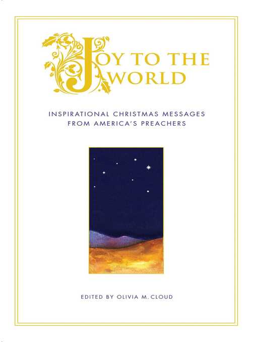 Title details for Joy to the World by Olivia Cloud - Wait list